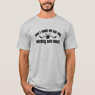 Funny Hockey papa T-shirt