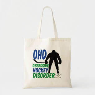 Funny Hockey Tote Bag