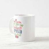 Funny Holiday Beste kerstman Koffiemok (Voorkant links)