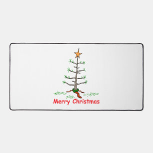 Funny Holiday Joke Sad Tree kerst Bureaumat
