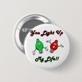 Funny Holiday Ronde Button 5,7 Cm (Voorkant /achterkant)