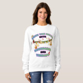 funny Holiday sweatshirt (Devant entier)