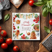 Funny Holy Cannoli little meatball 1st birthday Servet