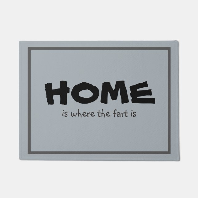 Funny Home is waar de Fart is Deurmat (Voorkant)