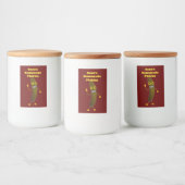 Funny Homemade Dill Pickle Canning Labels Voedselcontainer Etiket (Flessen)
