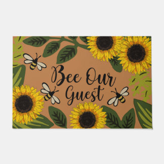 Funny Honey Doormat, Bee Doormat, Bee Outdoor Mat