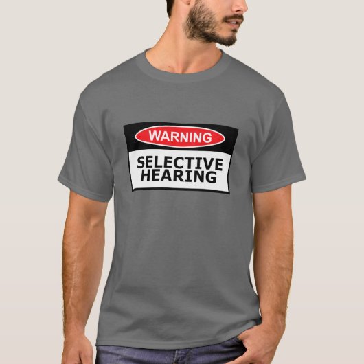 Funny hoorzitting t-shirt (Voorkant)