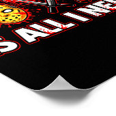 Funny Horror Love Is All I Need Slasher Valentine  Poster (Hoek)