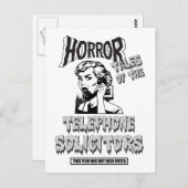 Funny  Horror Movie Briefkaart (Voorkant / Achterkant)