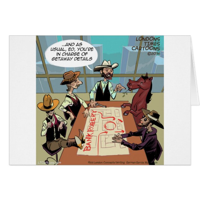 Funny Horse Bank Rober (Devant horizontal)