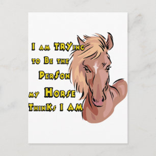 Funny Horse Briefkaart