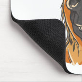 Funny Horse Face Muismat (Hoek)