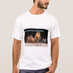 Funny Horse Memes Funny Horse Afbeeldingen Gezegde T-shirt