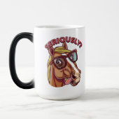 🐴 Funny Horse Mok – "Serieus!" (Links)