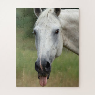 Funny Horse Pony Dont Vergeet het Lachen Groot Legpuzzel