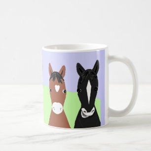 Funny horse posters, Bleekt of palomino Koffiemok