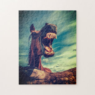 Funny Horse Puzzle Legpuzzel