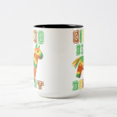 Funny Horse Racing Cinco de Derby KY Derby Tweekleurige Koffiemok (Center)