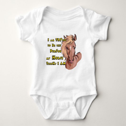 Funny Horse Romper (Voorkant)