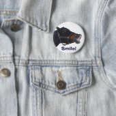 Funny Horse Smile Button (In situ)