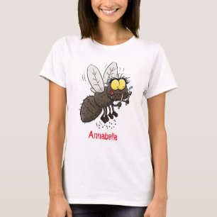 Funny horsefly insect cartoon t-shirt