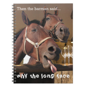 Funny Horses Notitieboek