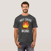 Funny Hot Buns T-shirt (Voorkant volledig)