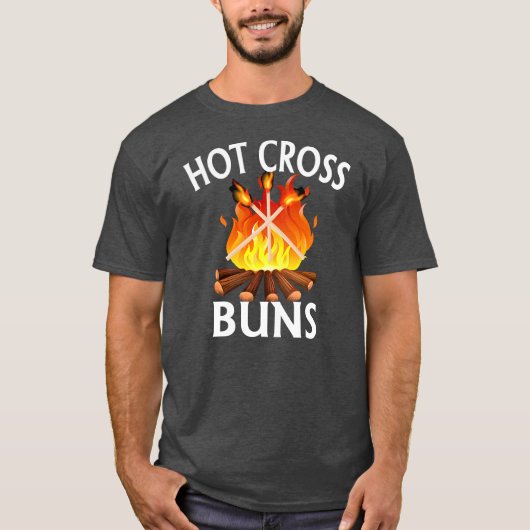 Funny Hot Buns T-shirt (Voorkant)