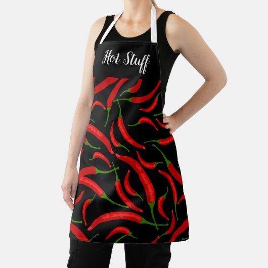 Funny Hot Chili Peppers Kitchen Aprons Schort (Insitu)
