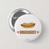Funny Hot Dog Ronde Button 5,7 Cm (Voorkant /achterkant)
