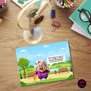 Funny Hot Flashes Carte d'anniversaire