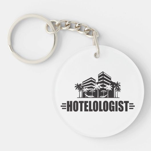 Funny Hotel Sleutelhanger (Voorkant)