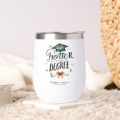 Funny Hotter by One Degree Diplôme personnalisé