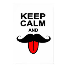 Funny Hou kalm en snor