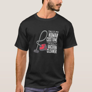 Funny Housekeeping Gift for Men Women Cool Vacuum T-shirt