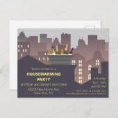 Funny Housewarming Party design Briefkaart (Voorkant / Achterkant)