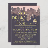 Funny Housewarming Party design Kaart (Voorkant / Achterkant)