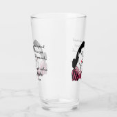 Funny Housework Concept Glas (Rechts)