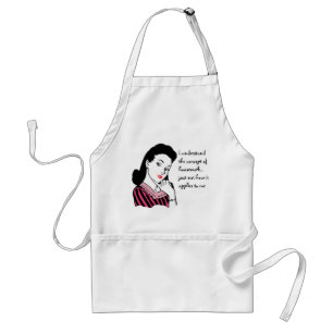 Funny Housework Concept Standaard Schort