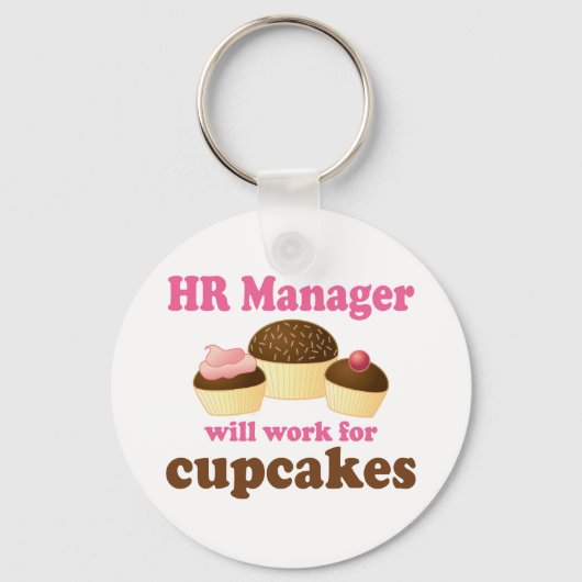 Funny HR Manager Sleutelhanger (Voorkant)