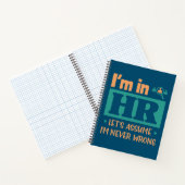 Funny HR Officer Gift | Personeelswerkerscode Notitieboek (Binnen)