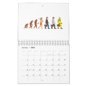 Funny Human Evolution Kalender (Jan 2026)