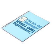 Funny Human Resources Superheld Notitieboek (Linkerzijde)