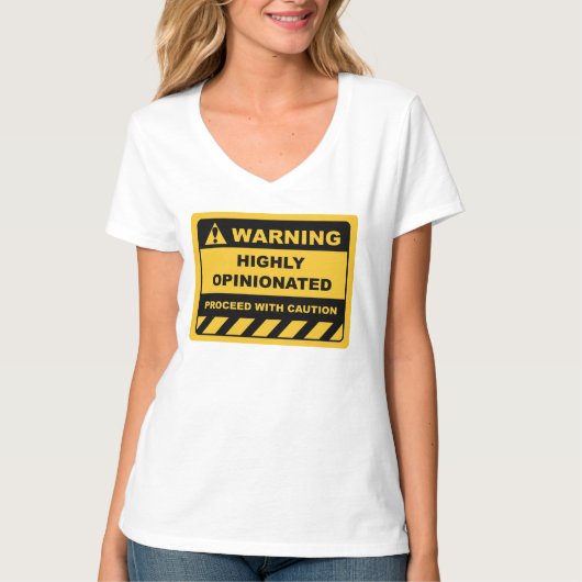 Funny Human Warning Labels Sign HOLY ADONAED T-shirt (Voorkant)