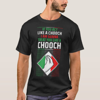 Funny Humor Italiaans Citaat Slang Fun Italië Geze T-shirt