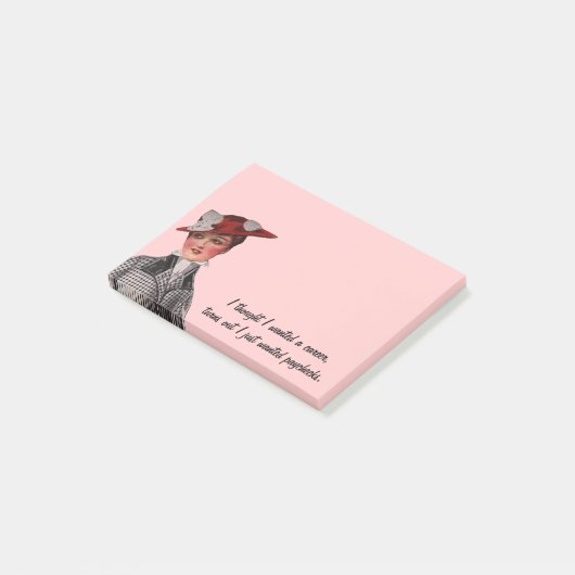 Funny  Humor Post-it® Notes (Schuin)