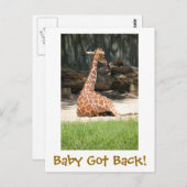 Funny Humoriss Briefkaart (Voorkant / Achterkant)