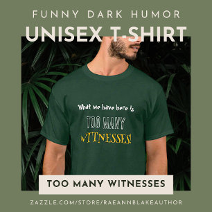 Funny Humour foncé Unisex T-shirt