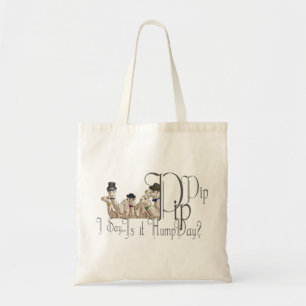 Funny Hump Day Camels in Monocles Tote Bag