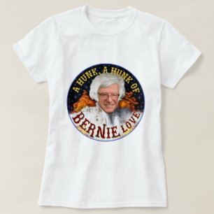Funny Hunk van Bernie Love President Sanders 202 T-shirt